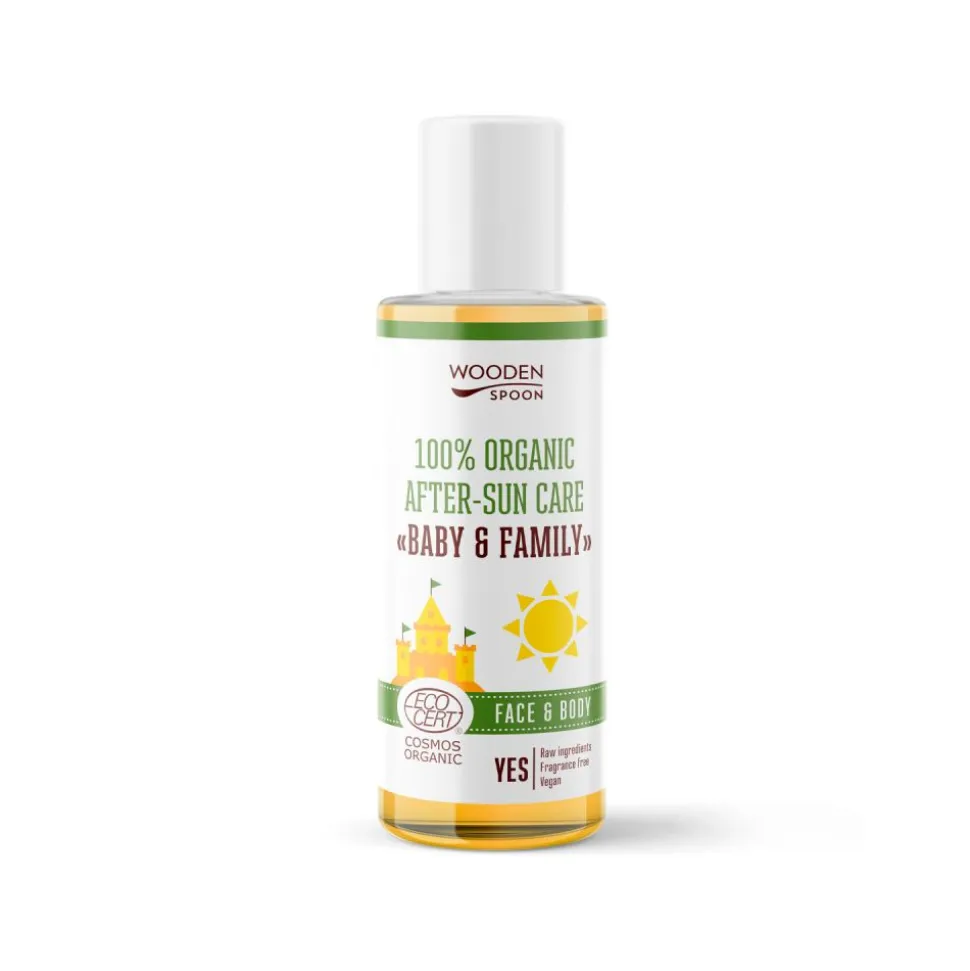 Aceite After Sun ecológico familiar, 100 ml - Wooden Spoon