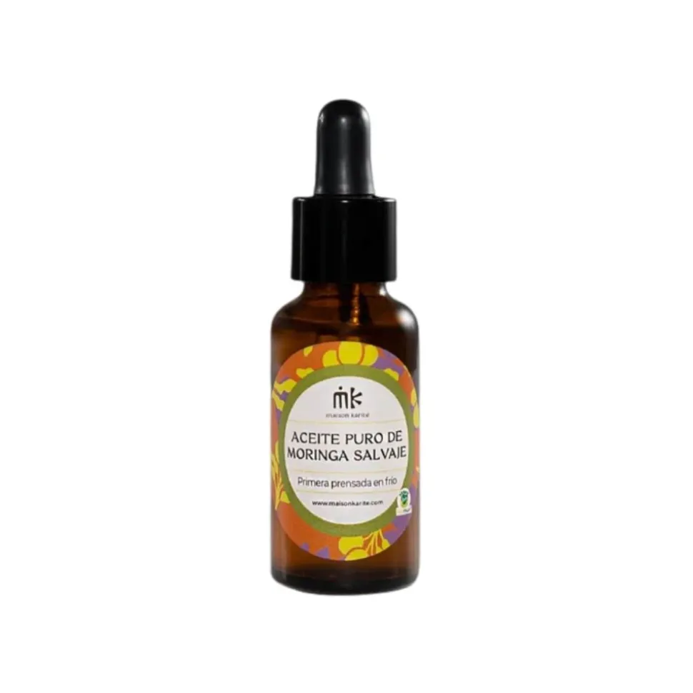 Aceite puro de moringa ecológico, 30 ml - Maison Karite