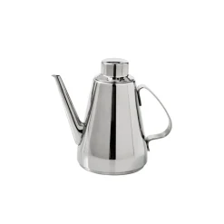 Aceitera de acero inoxidable con tapón de silicona, 500 ml - Brandani