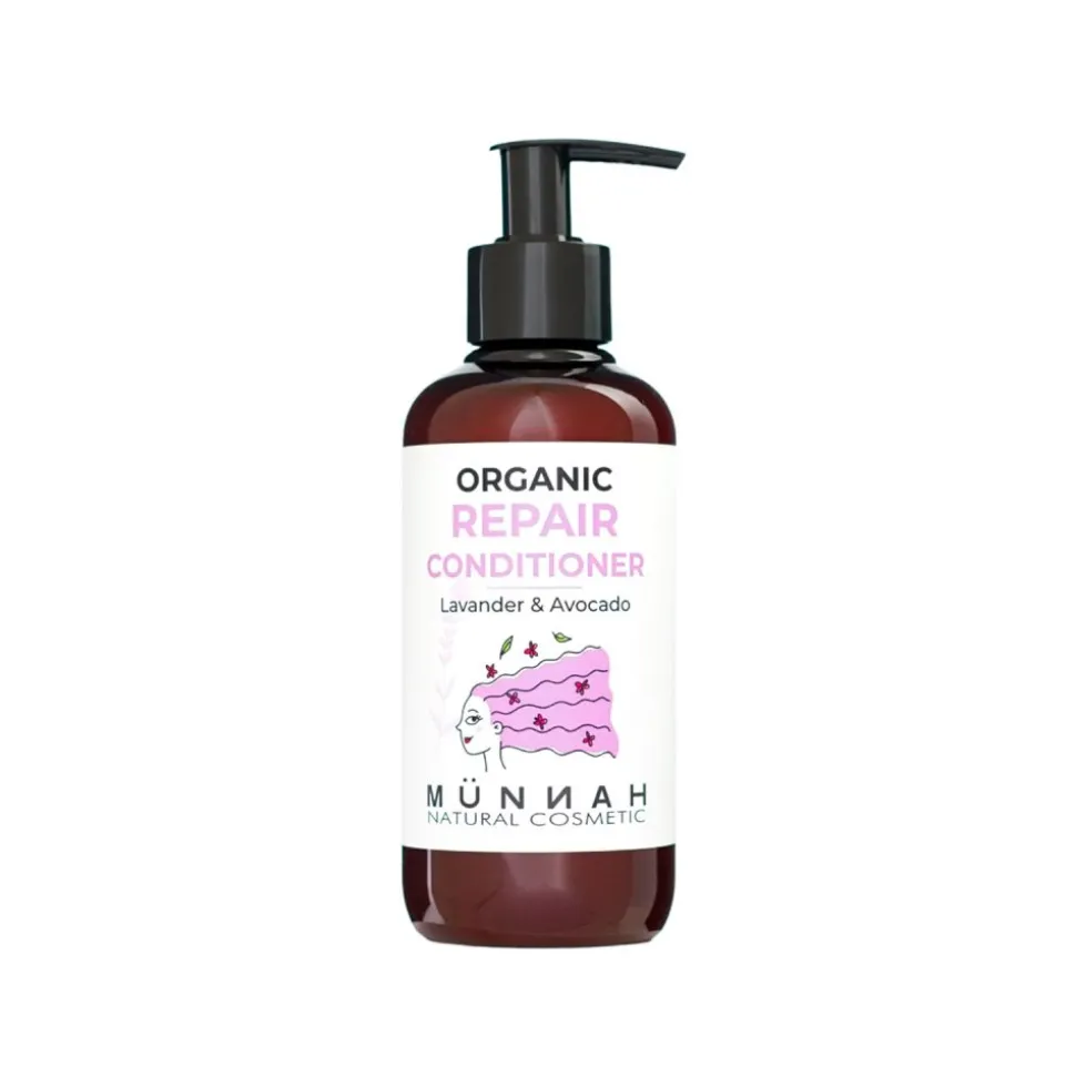 Acondicionador natural de lavanda y aguacate - Münnah