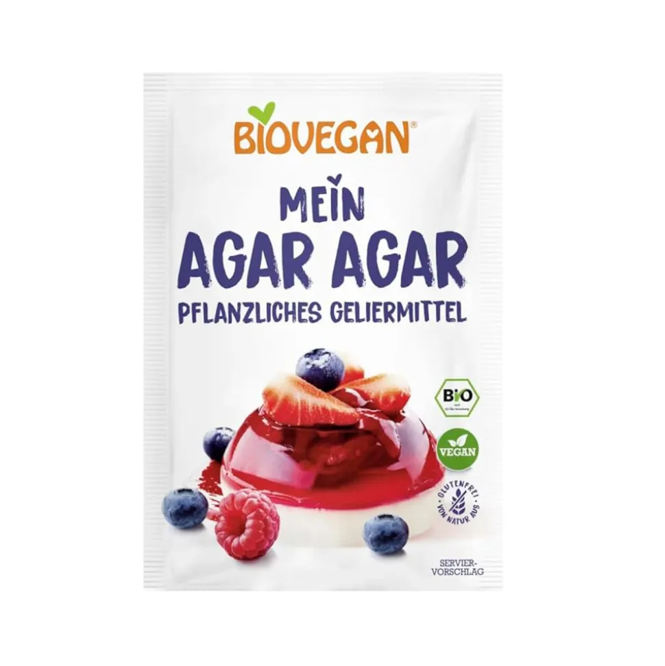 Agar agar ecológica en polvo - Biovegan