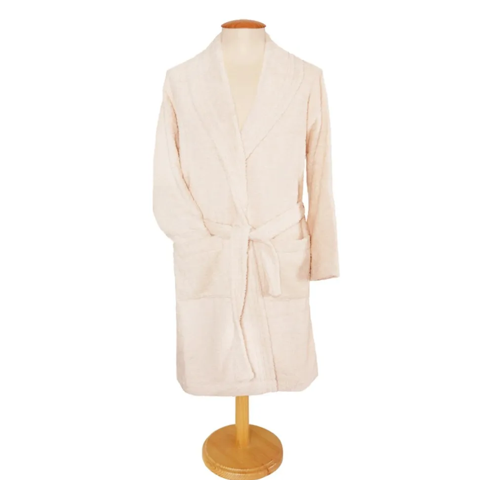 Albornoz de algodón orgánico unisex, talla M - Ecoterry
