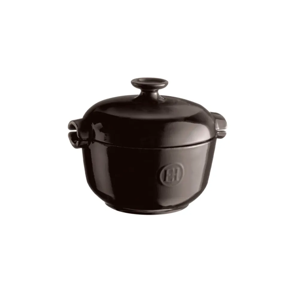 Arrocera de cerámica 20,5 cm negra - Emile Henry