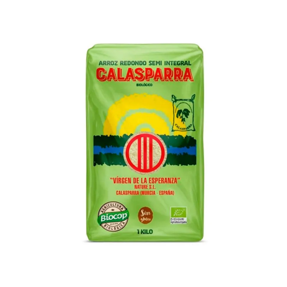 Arroz semi integral de Calasparra, ecológico
