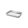 Bandeja con rejilla de acero inoxidable para horno, 23,5 cm - Lacor