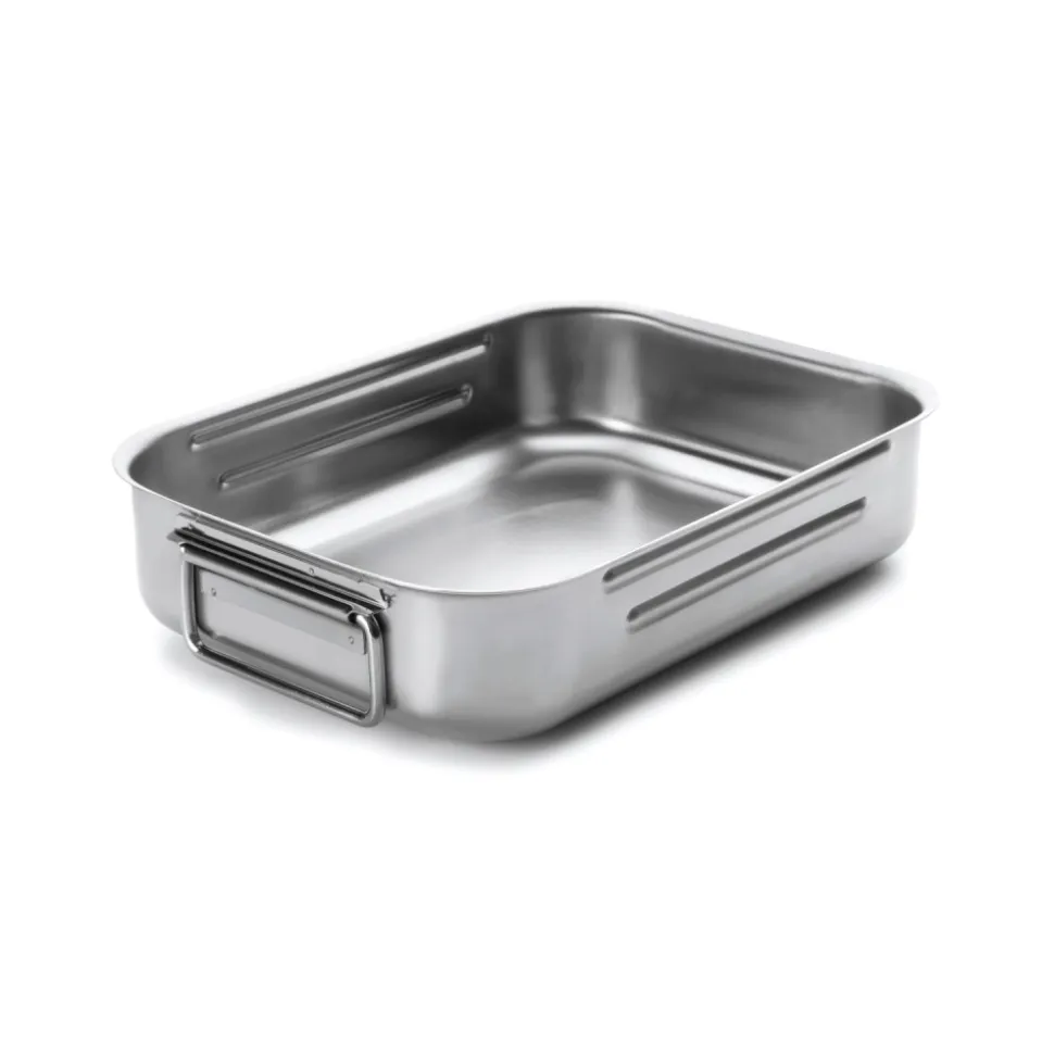 Bandeja de acero inoxidable para horno con asas, 35 cm - Lacor