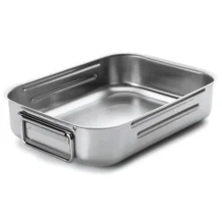 Bandeja de acero inoxidable para horno con asas, 45 cm - Lacor