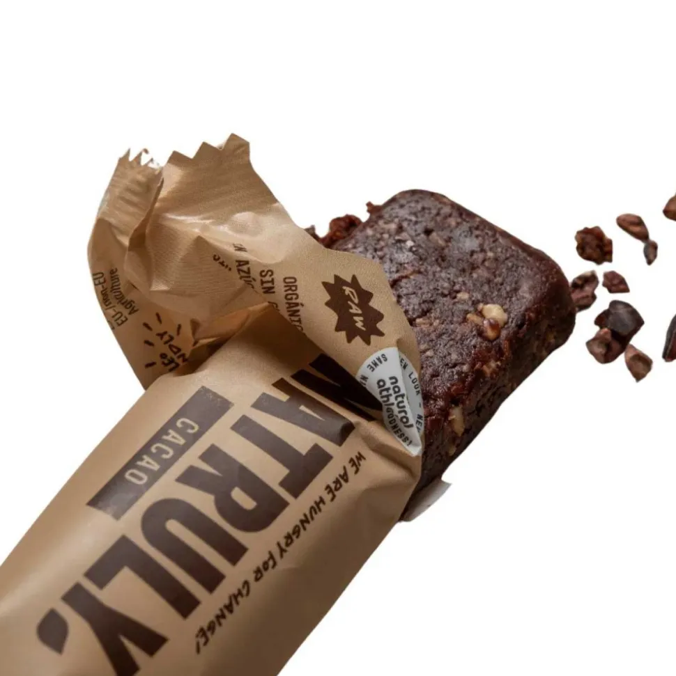 3 Barritas energéticas raw de dátiles, anacardos y cacao, ecológicas - Natruly