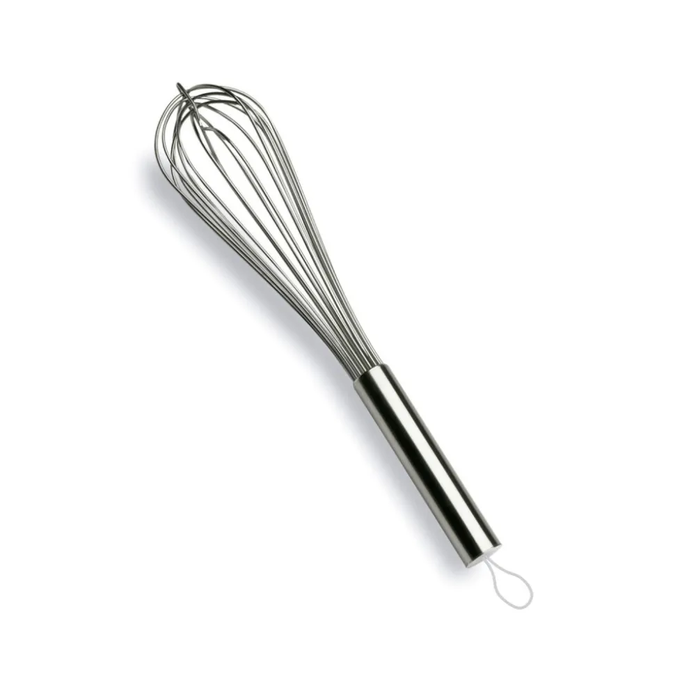 Batidor de varillas de acero inoxidable con punta redondeada, 25 cm - Lacor