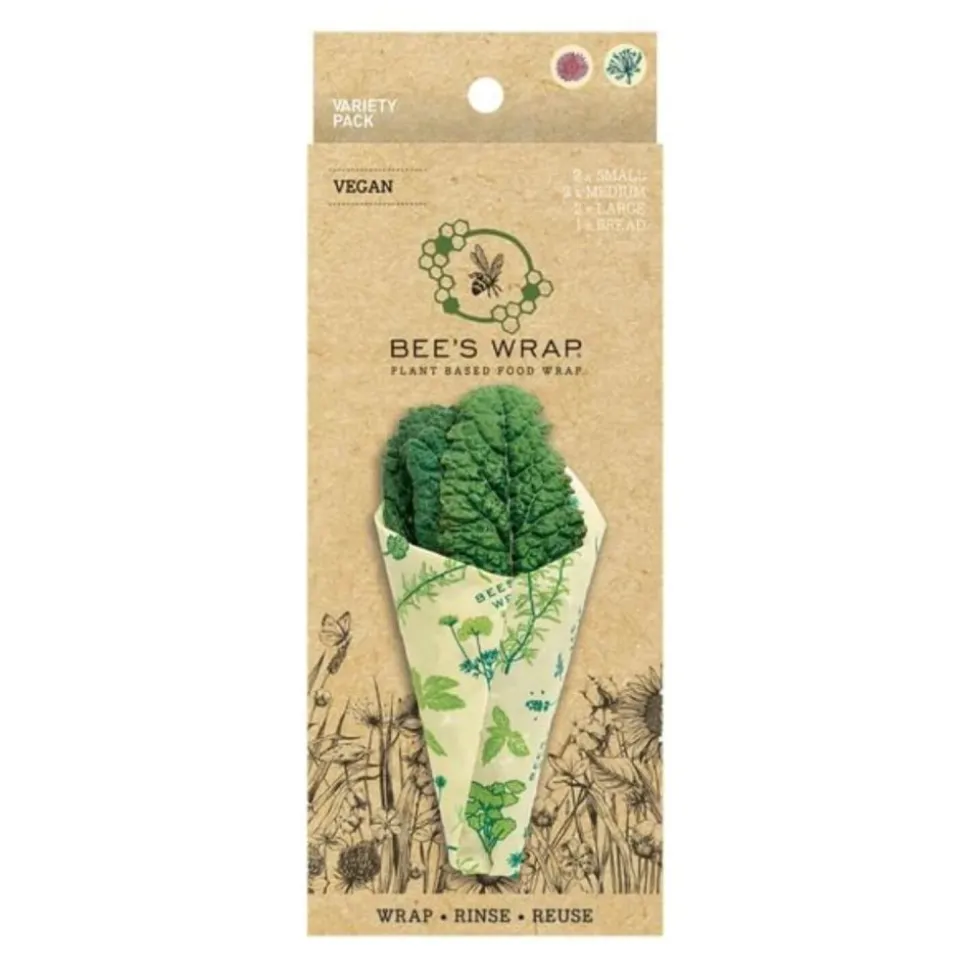 Bee's Wrap envoltorio vegano - Surtido Variety