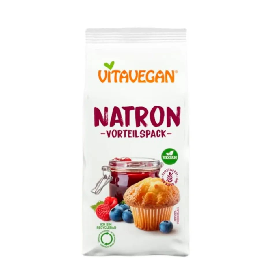 Bicarbonato de sodio de uso alimentario, 100 g - Biovegan