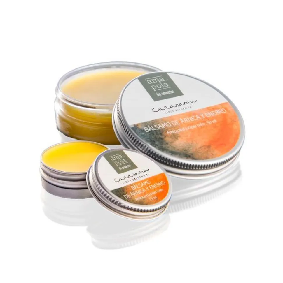 Bálsamo de árnica y enebro ecológico - Amapola Biocosmetics