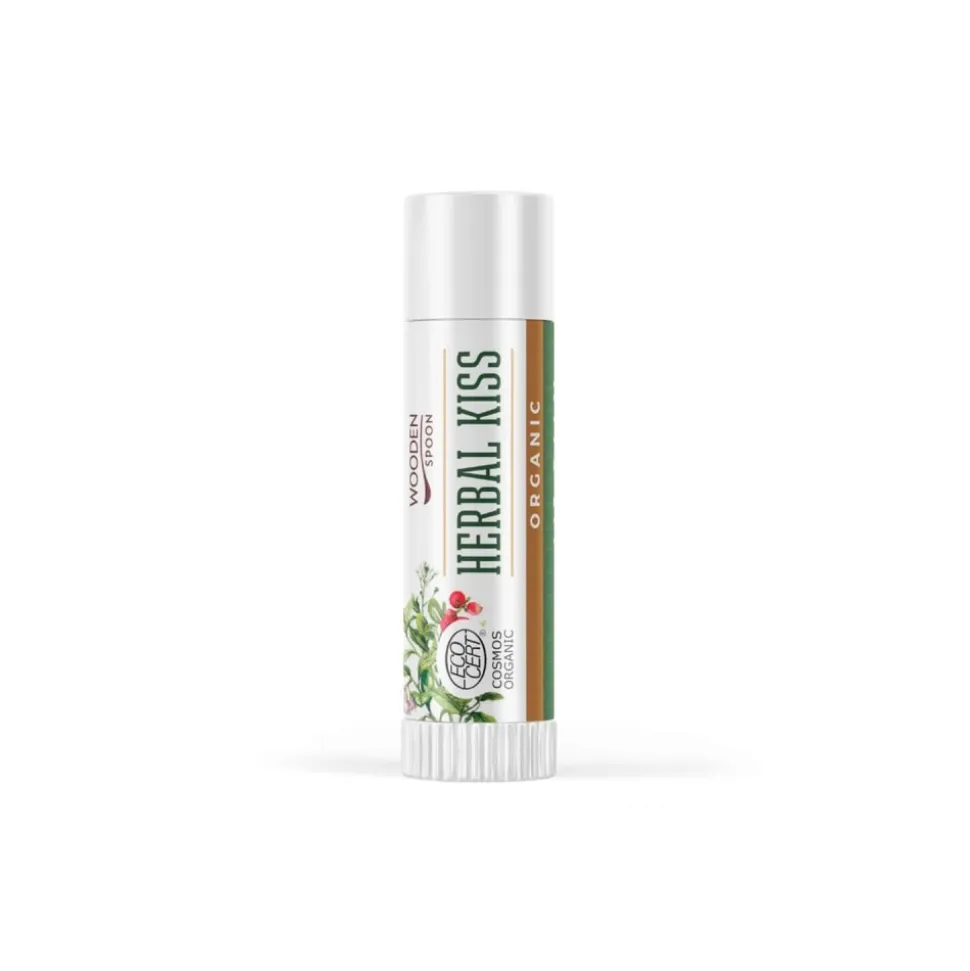 Bálsamo labial "Herbal Kiss" ecológico - Wooden Spoon