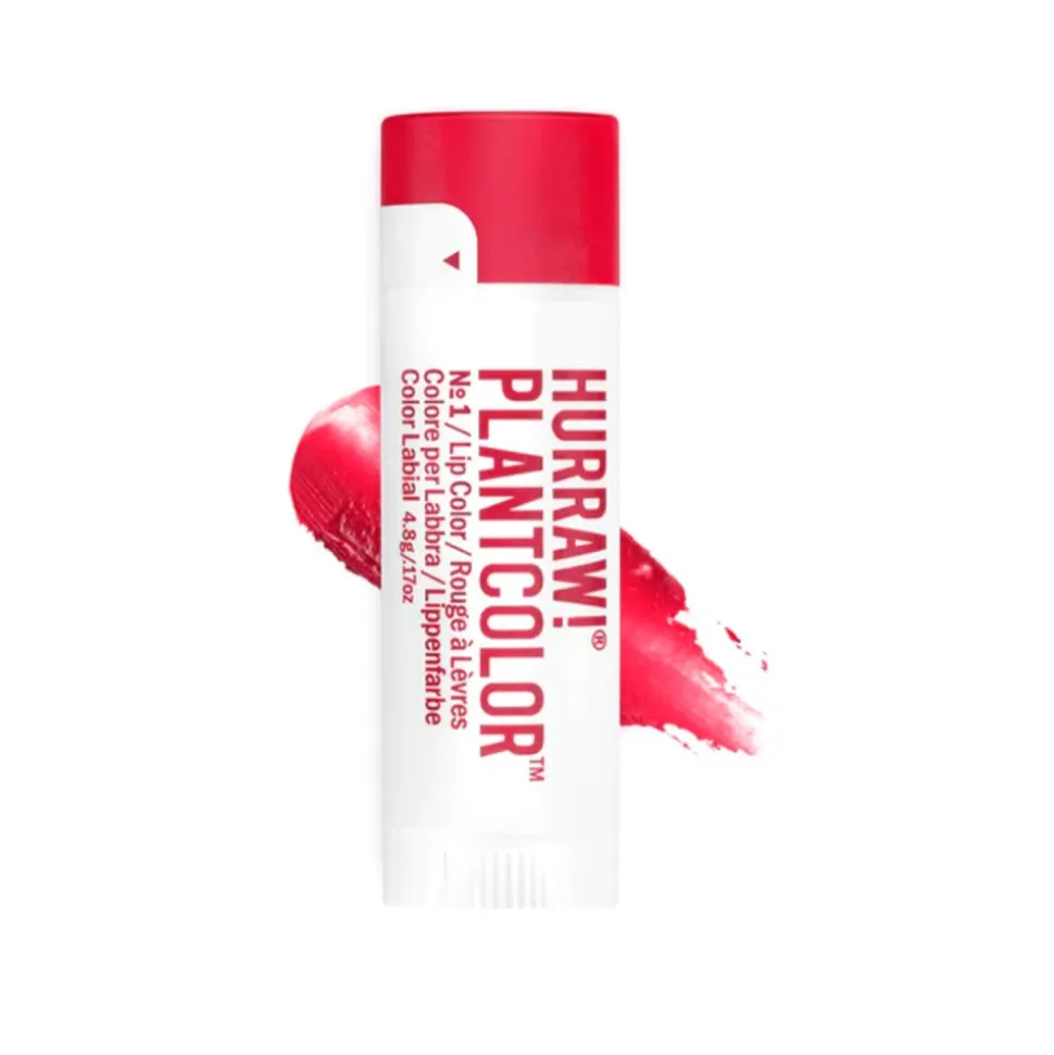 Bálsamo labial natural con color "Plantcolor nº 1" - Hurraw