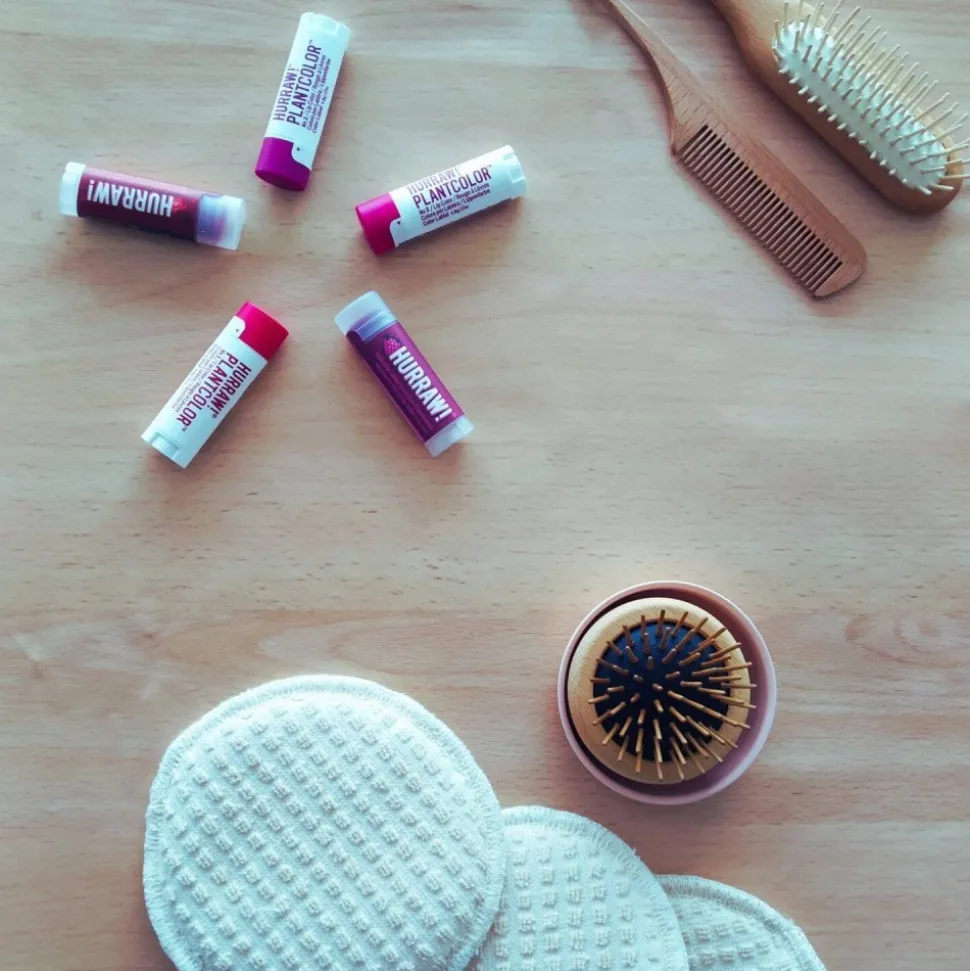 Bálsamo labial natural frambuesa - Hurraw
