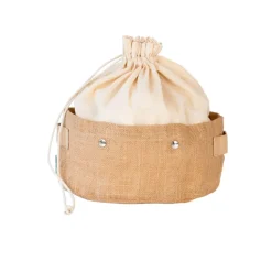 Bolsa de yute para frutas y verduras tamaño grande - Pebbly