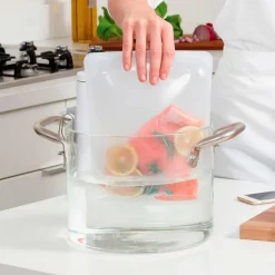 Bolsa porta alimentos de silicona platino, 828 ml - Stasher