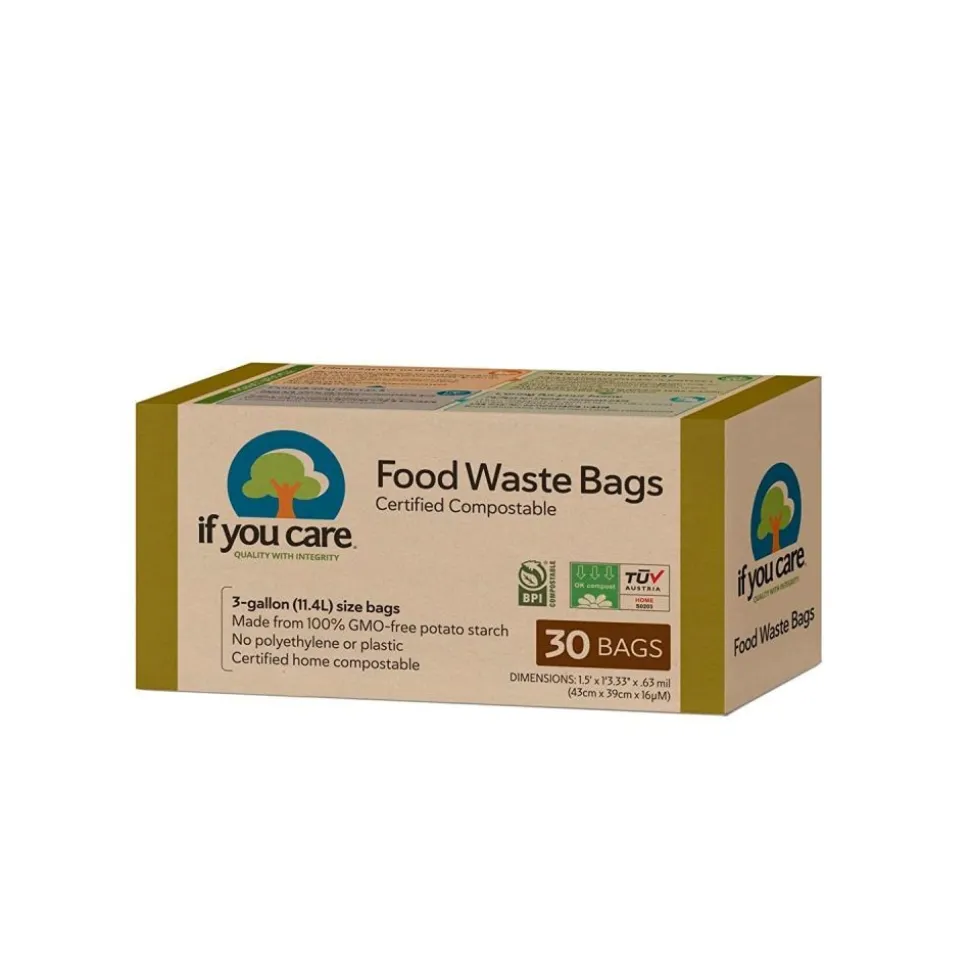 Bolsas de basura compostables, pequeñas - If you care