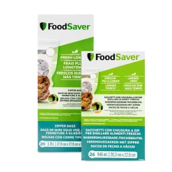 Bolsas para envasar al vacío con cierre zip, pequeñas - Foodsaver