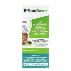 Bolsas para envasar al vacío con cierre zip, grandes - Foodsaver