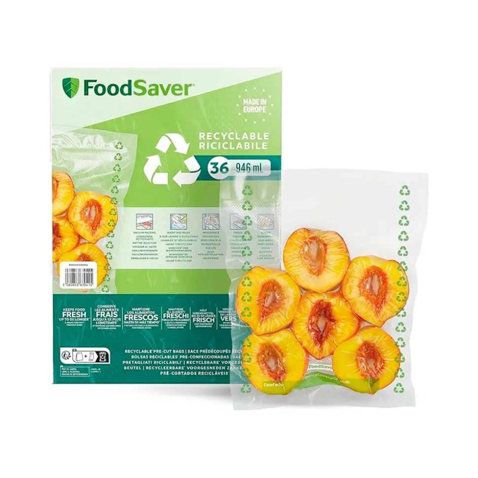 Bolsas reciclables para envasar al vacío pequeñas - Foodsaver