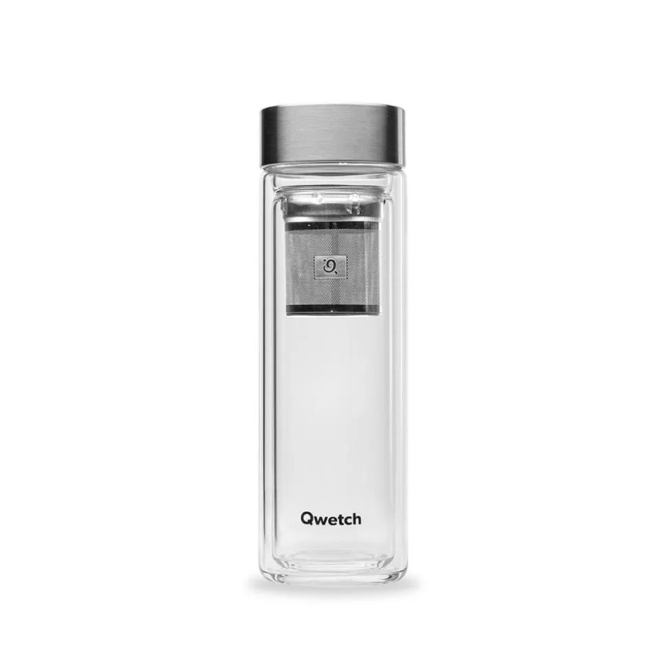 Botella de cristal con dos filtros - 320 ml