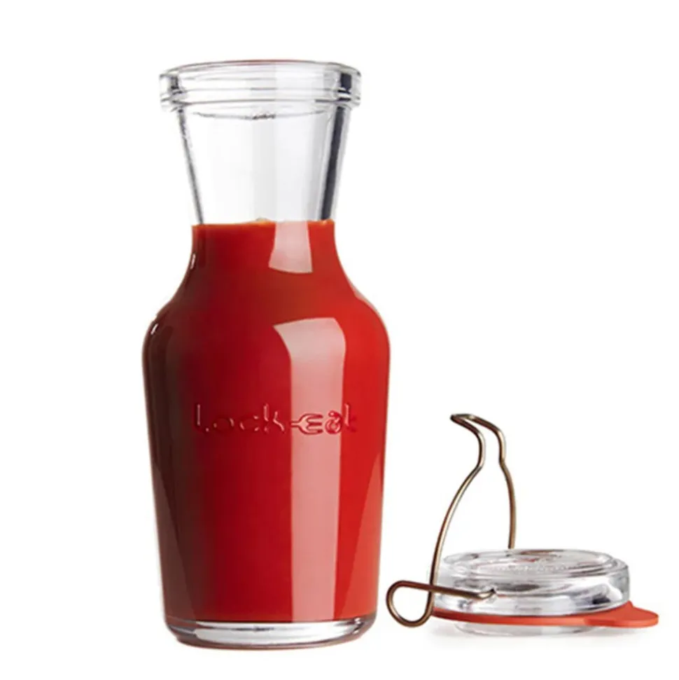 Botella de cristal hermética para conserva Lock eat -1000 ml