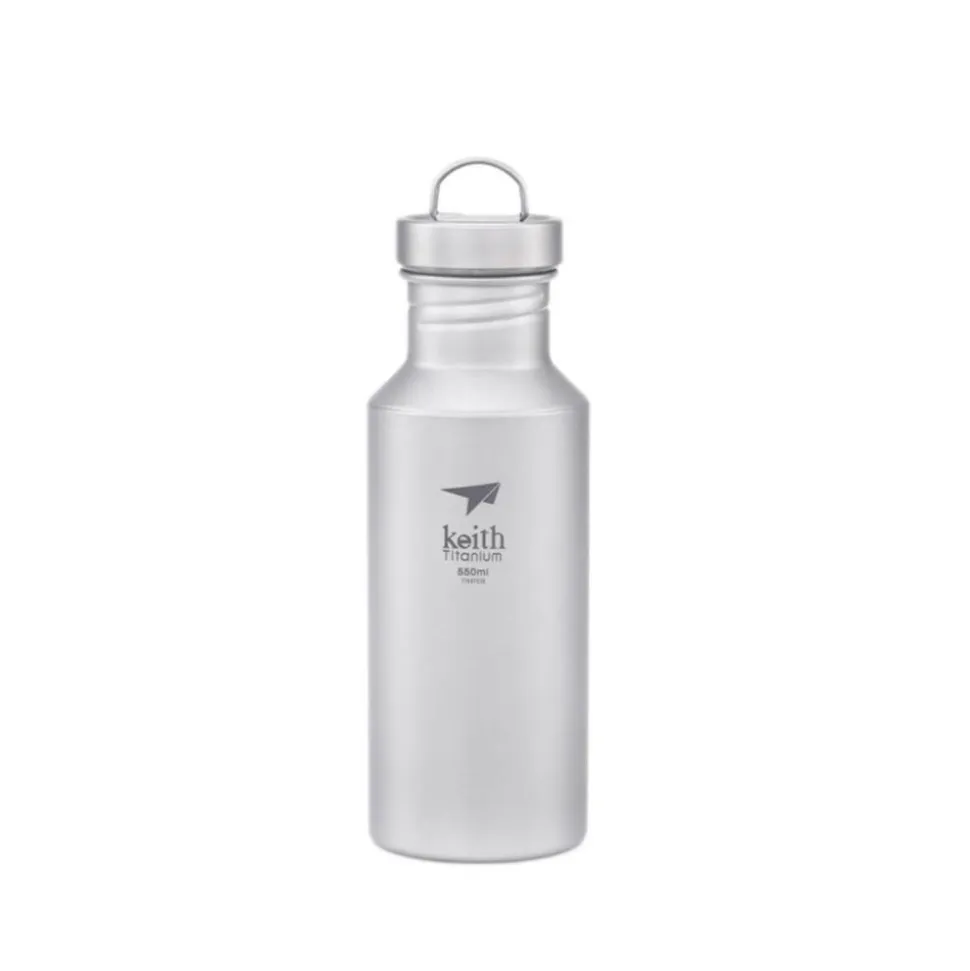 Botella de titanio 550 ml, Sport - Keith