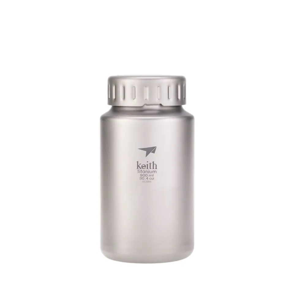 Botella de titanio 900 ml, Sport - Keith