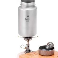 Botella de titanio 900 ml, Sport - Keith