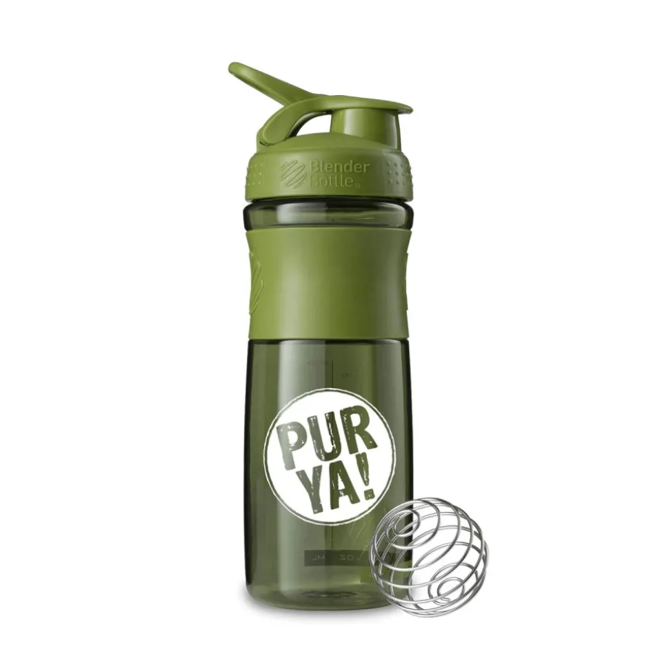 Botella mezcladora de proteínas en polvo, 760 ml - Purya