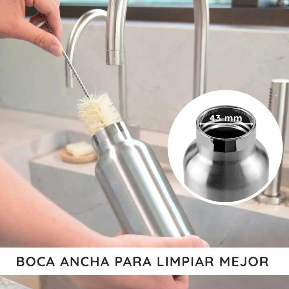 Botella térmica de acero inoxidable, 750 ml - Bambaw