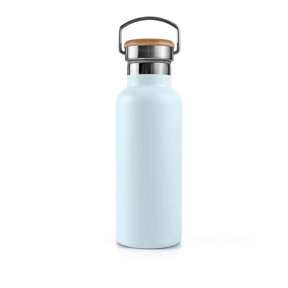 Botella térmica de acero inoxidable, 750 ml, azul - Bambaw