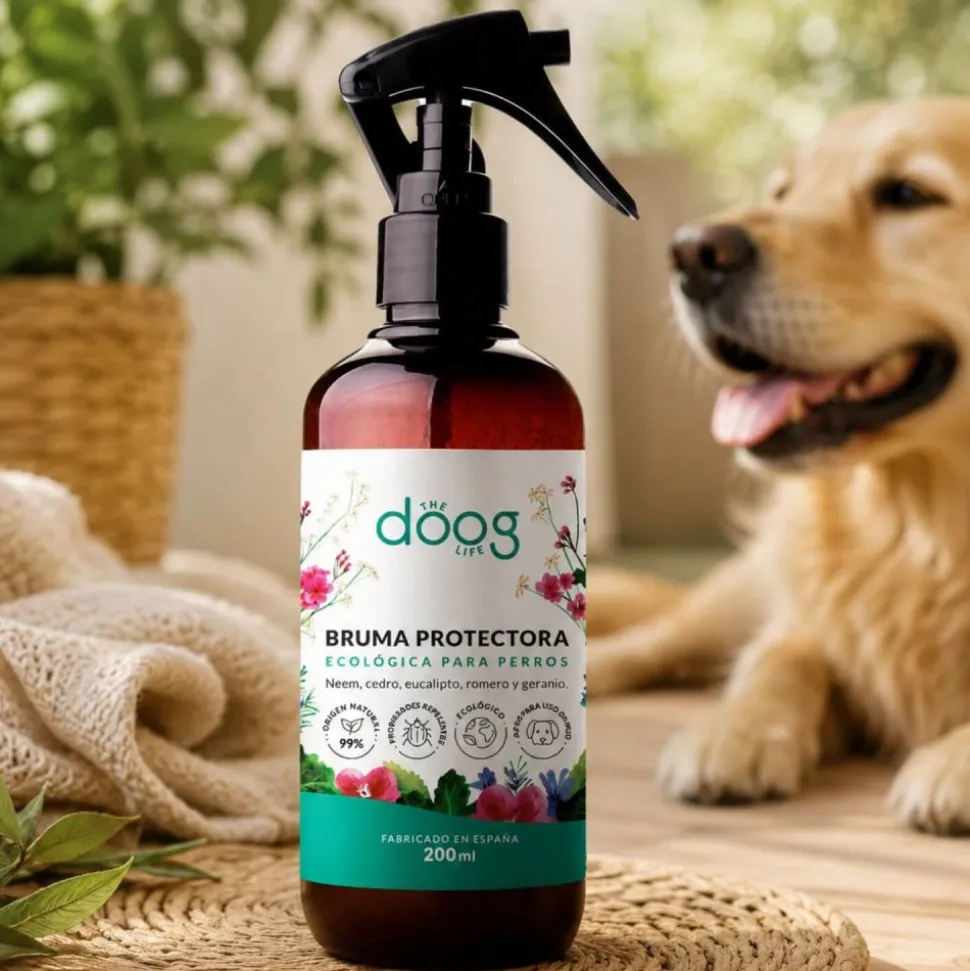 Bruma repelente de insectos ecológica para perros, 200 ml - The Doog Life