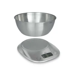 Báscula de cocina de acero inoxidable con bol extraíble - Lacor