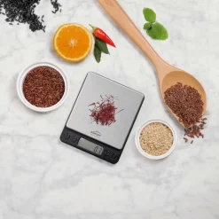 Báscula de cocina digital y de precisión, acero inoxidable - Lacor