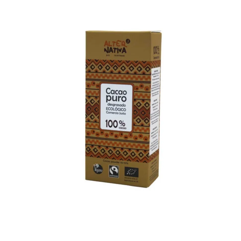 Cacao puro en polvo desgrasado, ecológico, 150 g - Alternativa 3