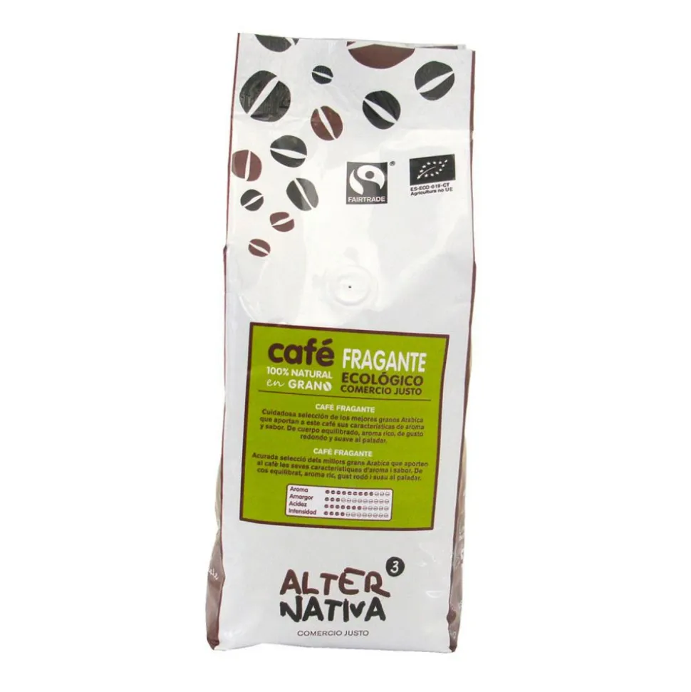 Café en grano ecológico Fragante - 500 g