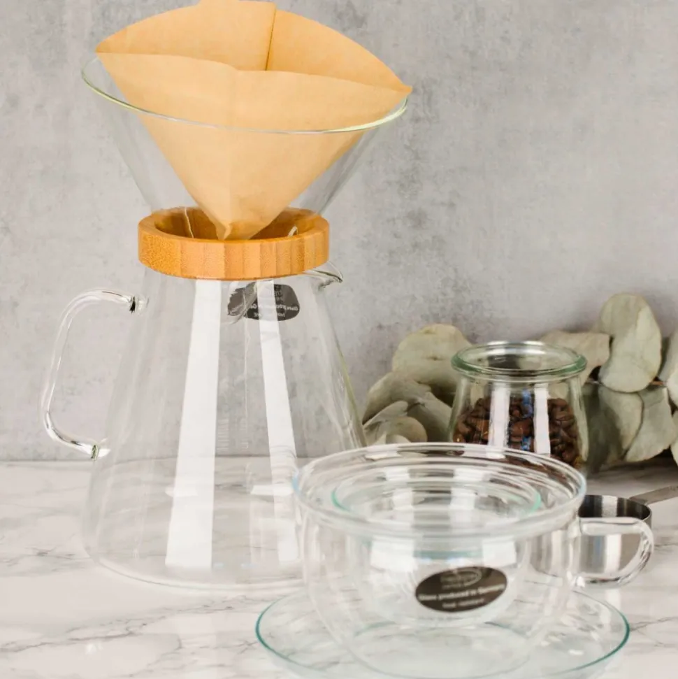 Cafetera de goteo Bari, 1300 ml - Trendglas
