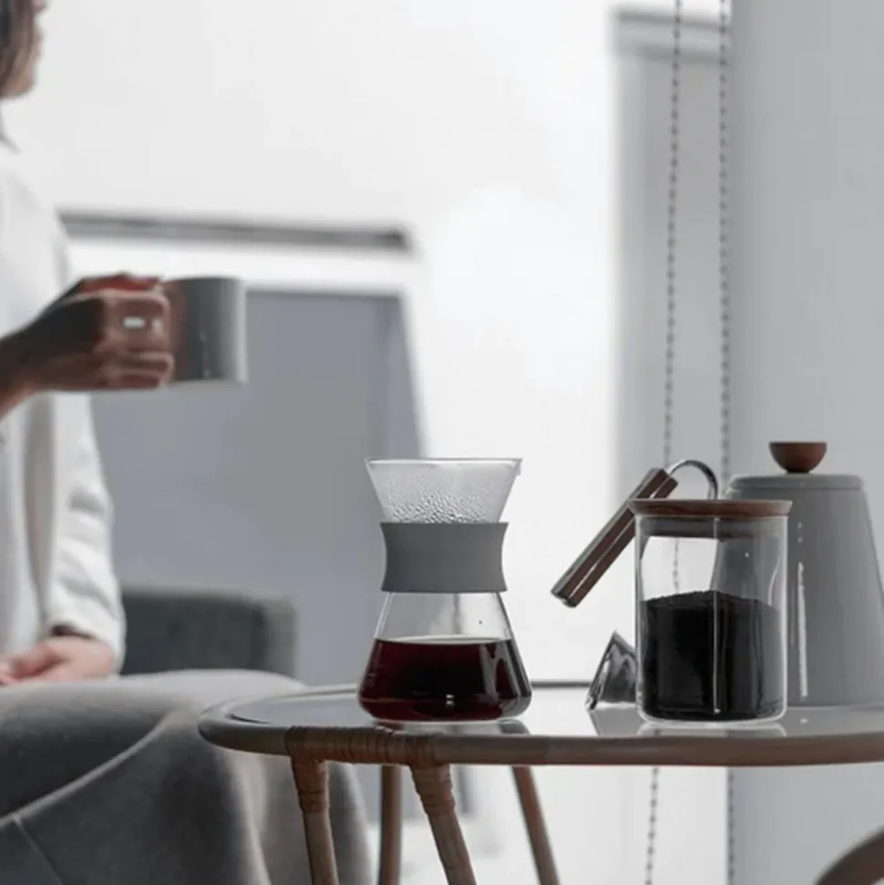 Cafetera de goteo con cuello de silicona, 400 ml - Hario