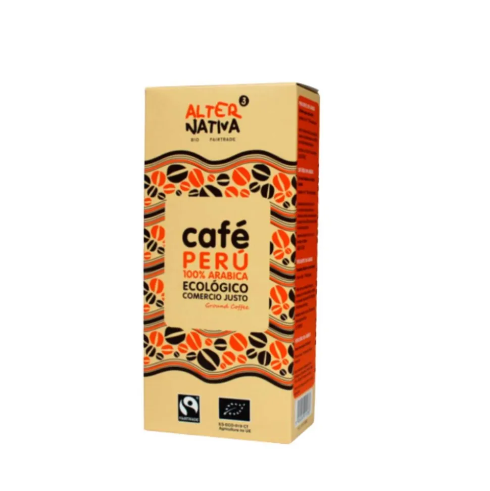 Café molido ecológico Perú, 250 g - Alternativa 3