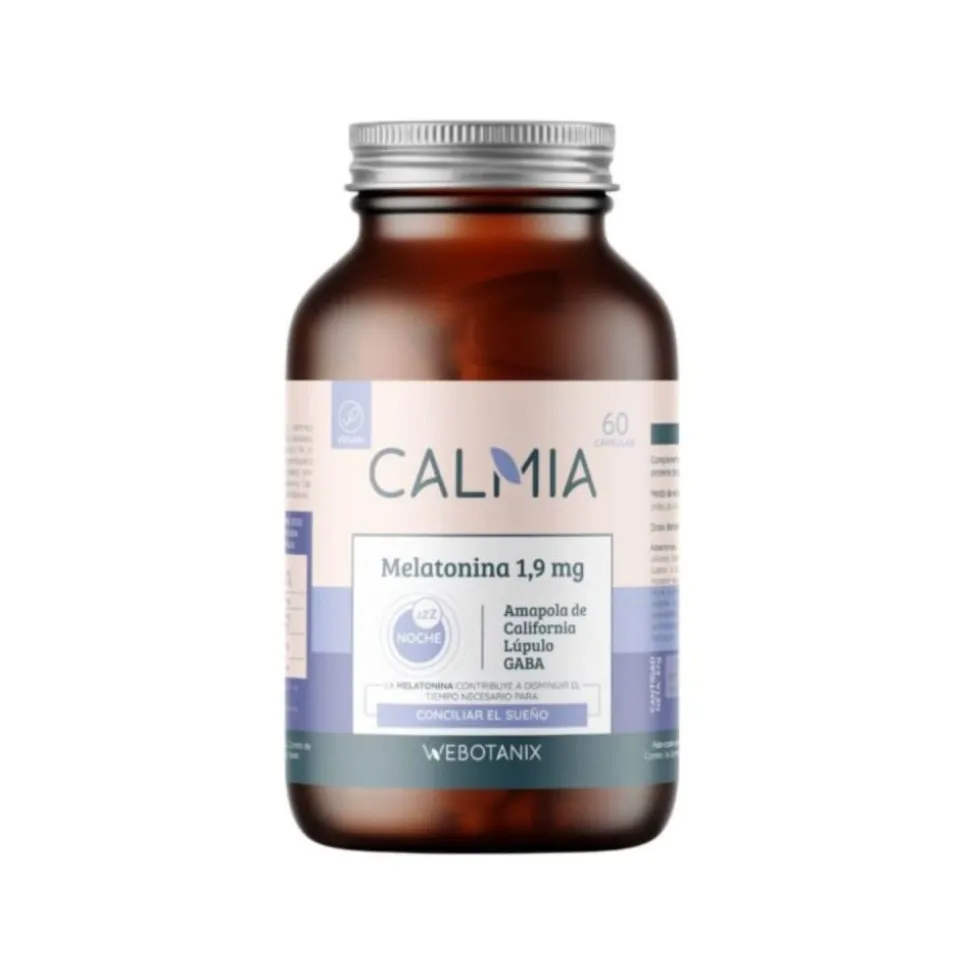 Calmia Noche, 60 cápsulas - Webotanix