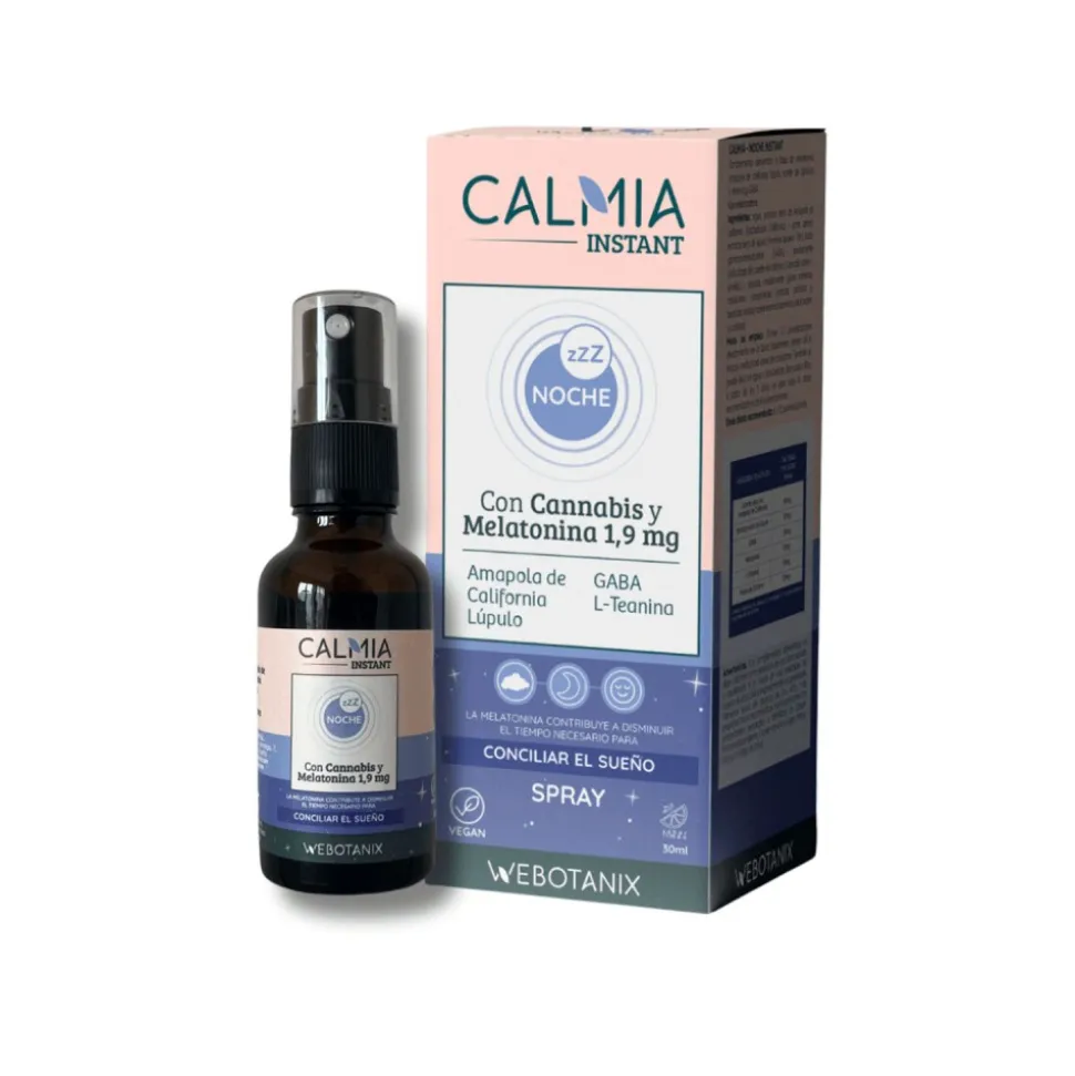 Calmia Noche Instant en spray, 30 ml - Webotanix