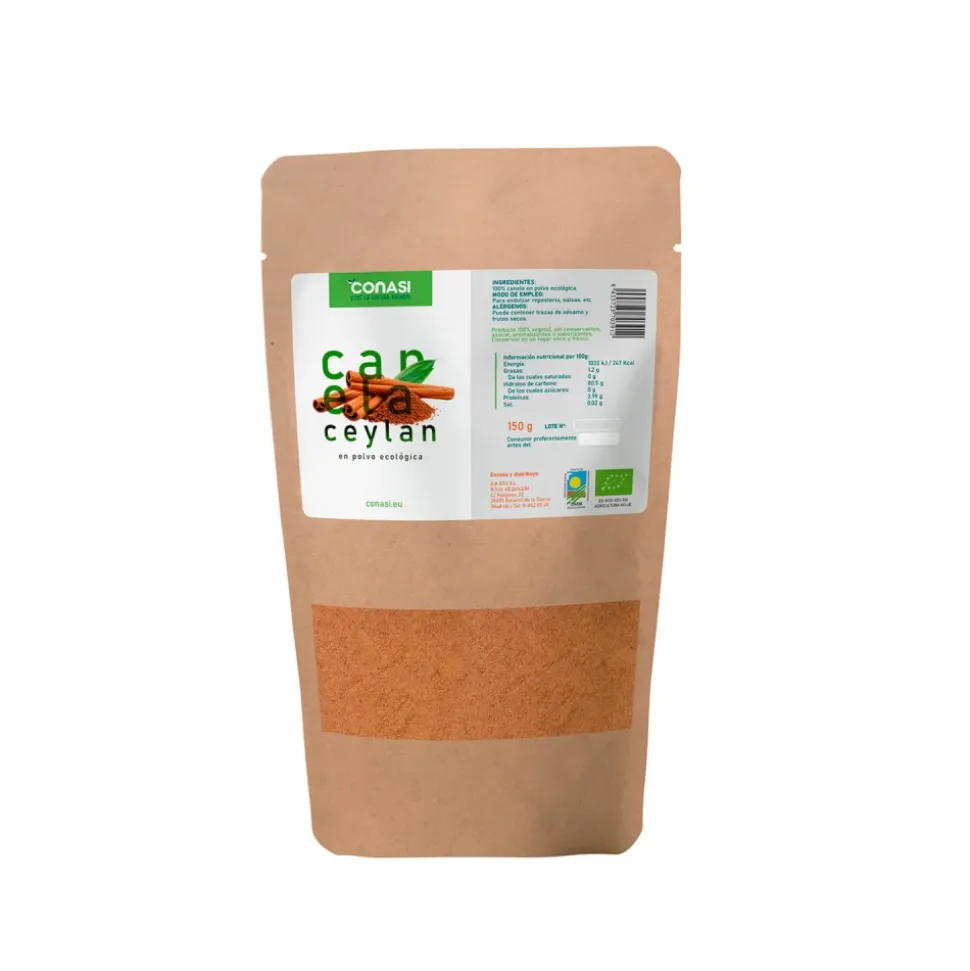 Canela de Ceylán en polvo ecológica - Conasi