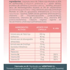 Cannagyn Noche Menopausia, 45 cápsulas - Webotanix