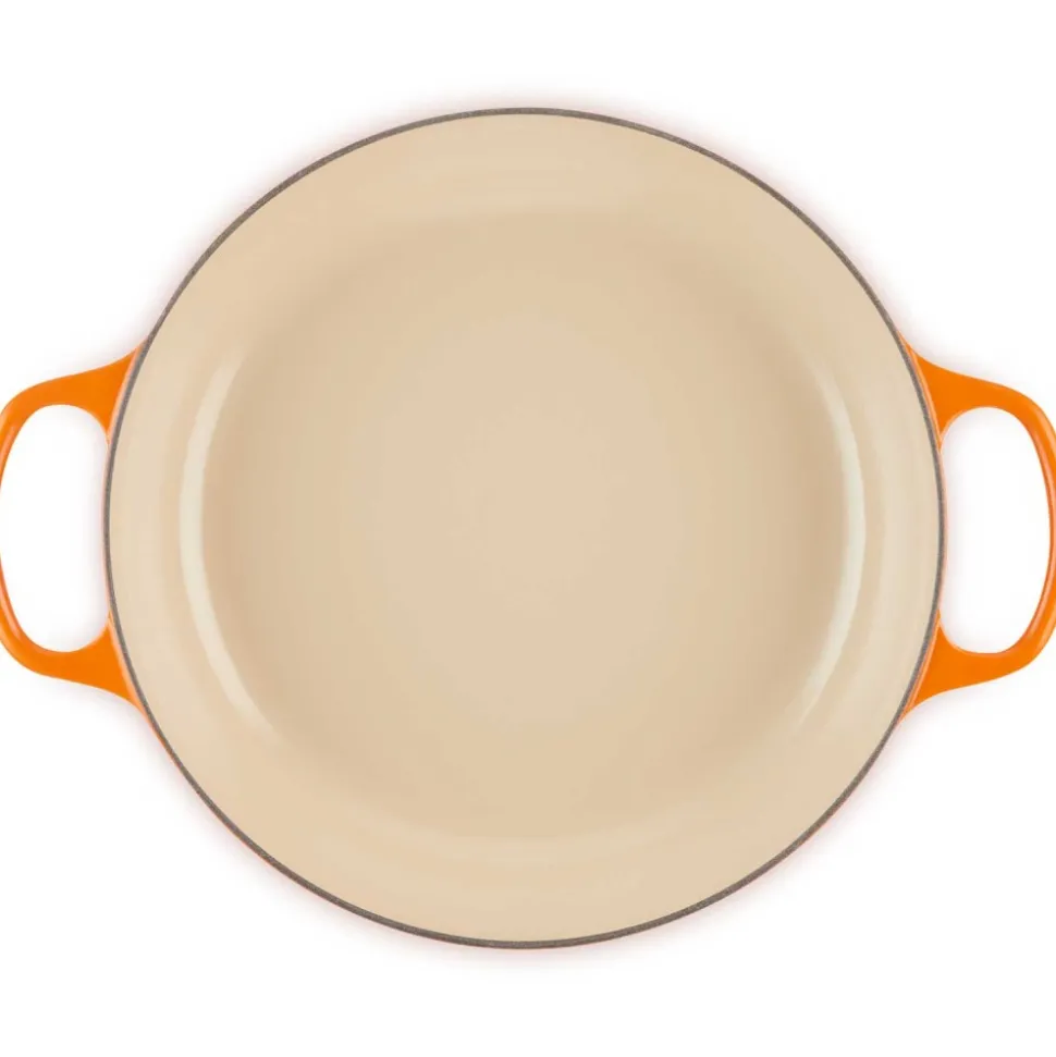 Cazuela cocotte de hierro fundido, 30 cm, color volcánico - Le Creuset