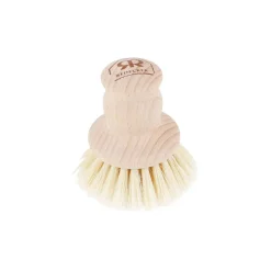 Cepillo de limpieza para ollas y platos, con mango de madera de haya - Redecker