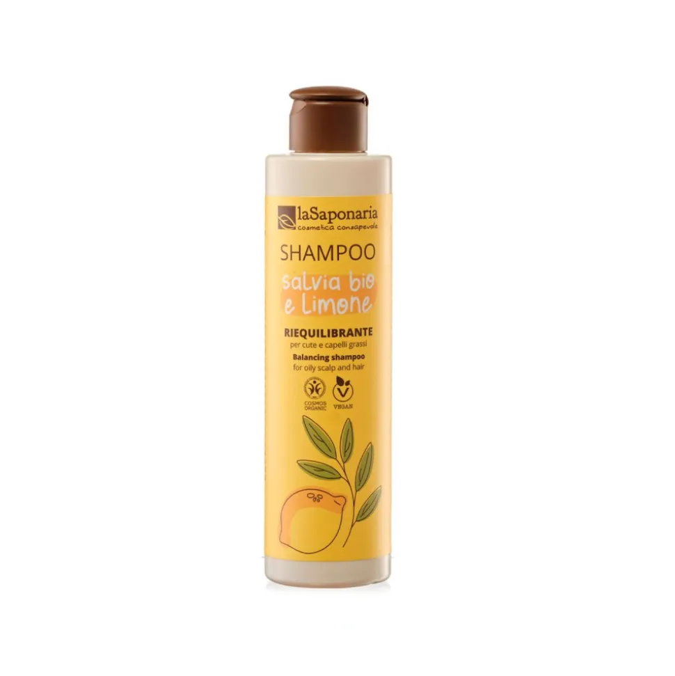 Champú ecológico, equilibrante, cabellos grasos - La Saponaria