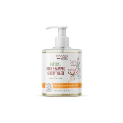 Champú ecológico y gel de baño para bebé - Wooden Spoon
