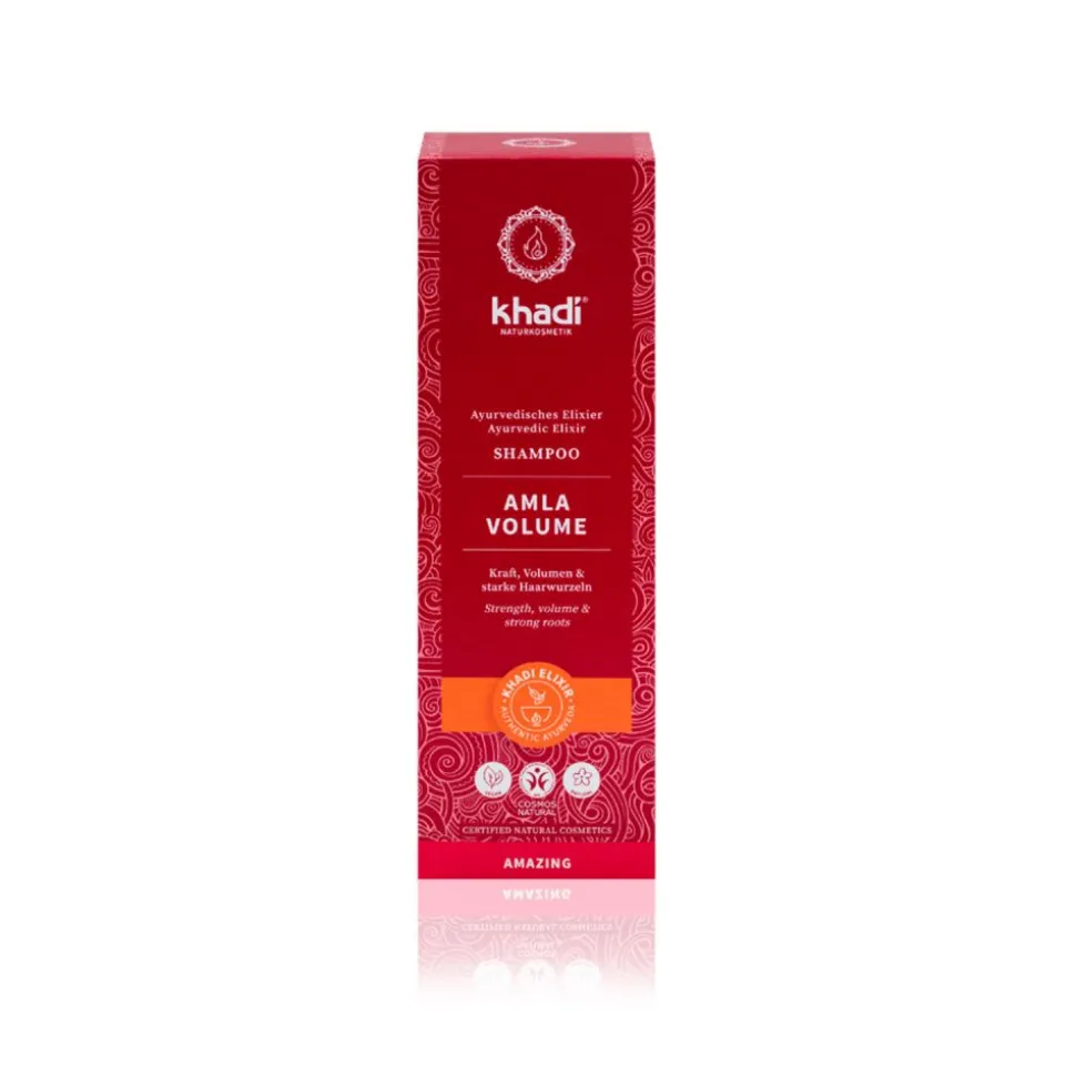 Champú natural de Amla, Volumen y Brillo - Khadi